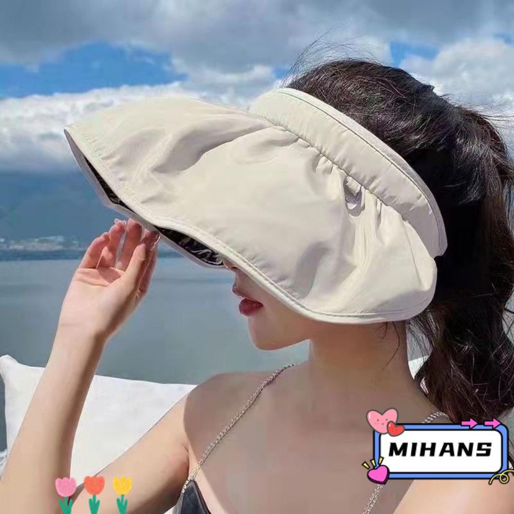 MIH Mũ Che Nắng Chống Tia UV Sử Dụng Kép Hình Vỏ Sò Thời Trang Mùa