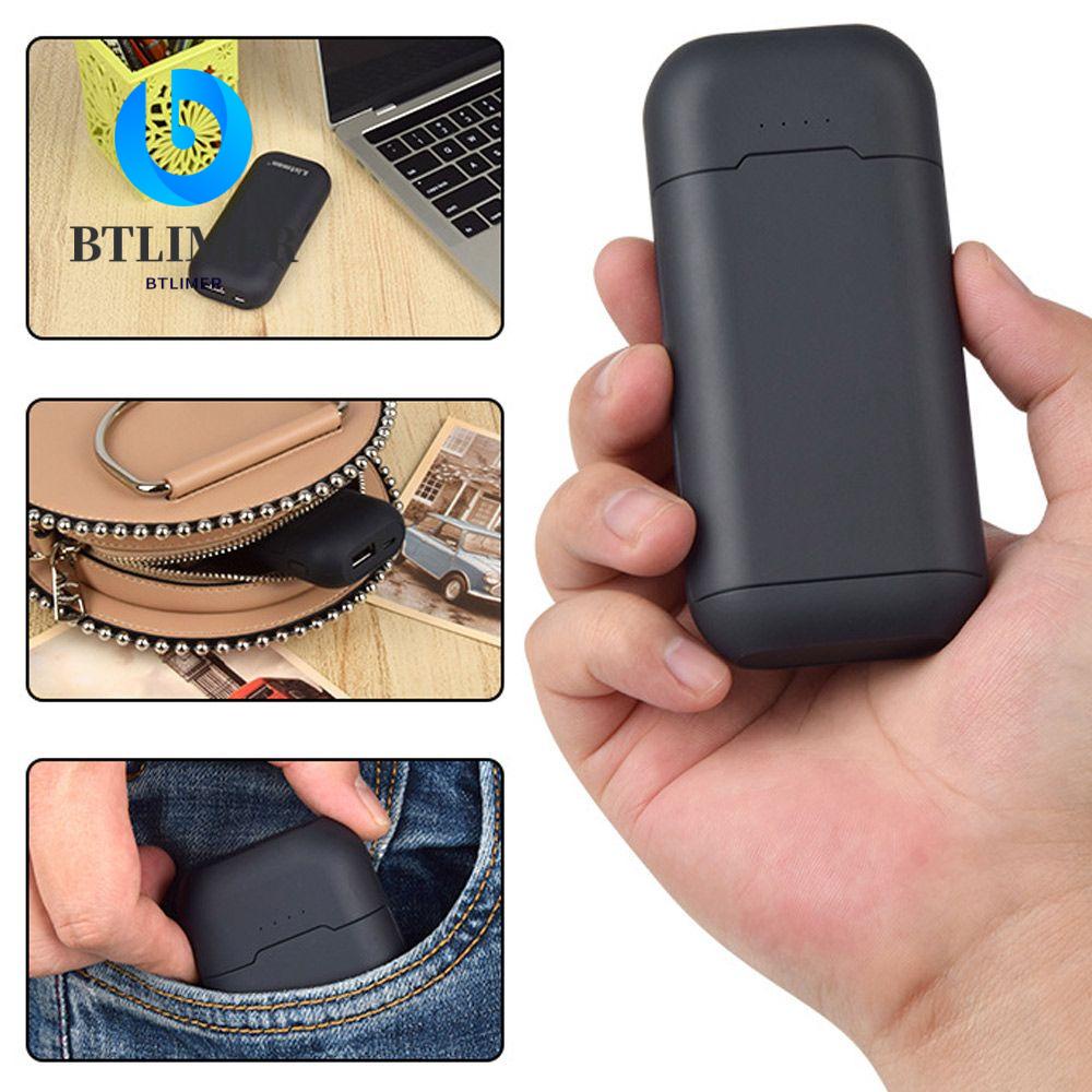 BTLIMER Hộp Đựng Pin Sạc Dự Phòng Thông Minh Tiện Dụng Ốp