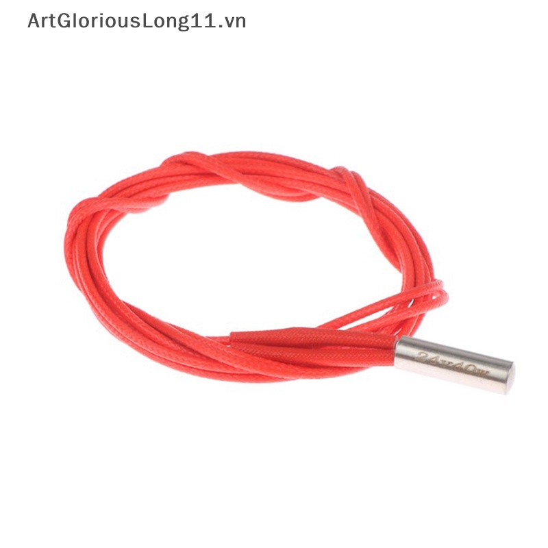 1 Hộp Sưởi Ấm 12V / 24V 40W 6 * 20mm Cho Máy In 3D