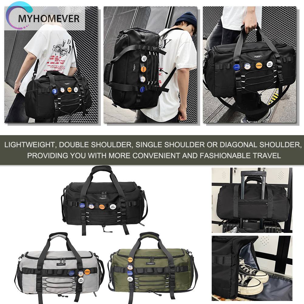 Túi Du Lịch / Bơi Lội Cỡ Lớn Chia Ngăn Khô Ướt Đa Năng Tiện Dụng