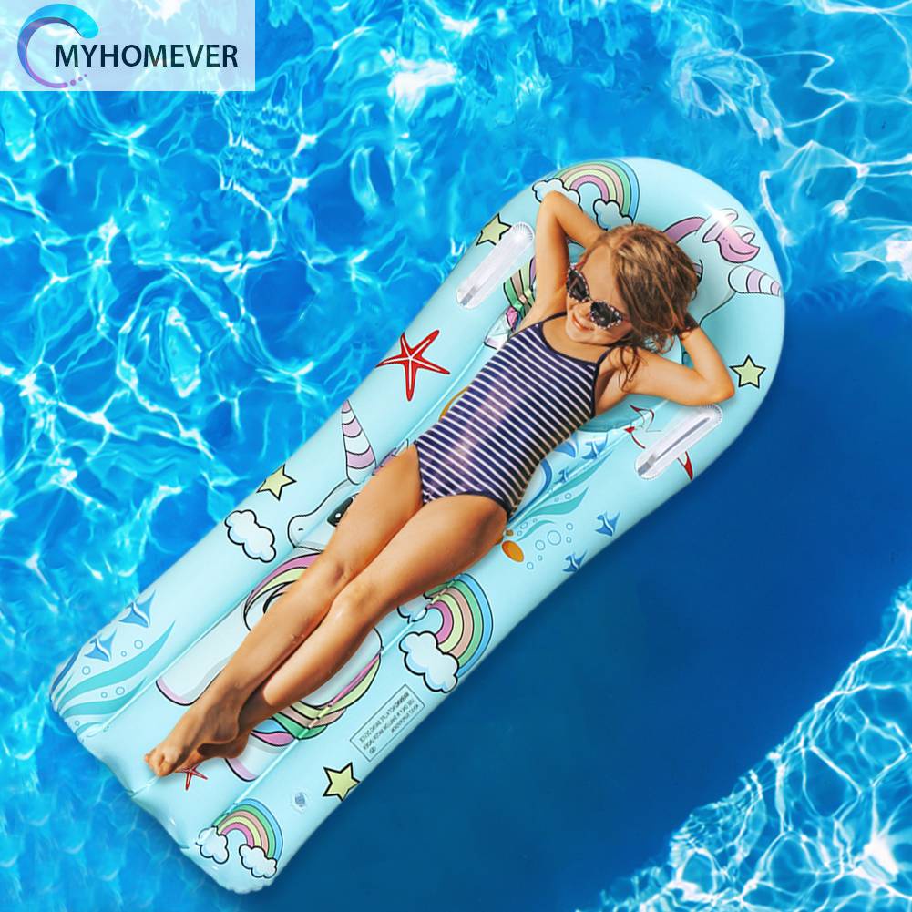 Giường Phao Bơi Bơm Hơi Bằng PVC Thoải Mái Tiện Dụng