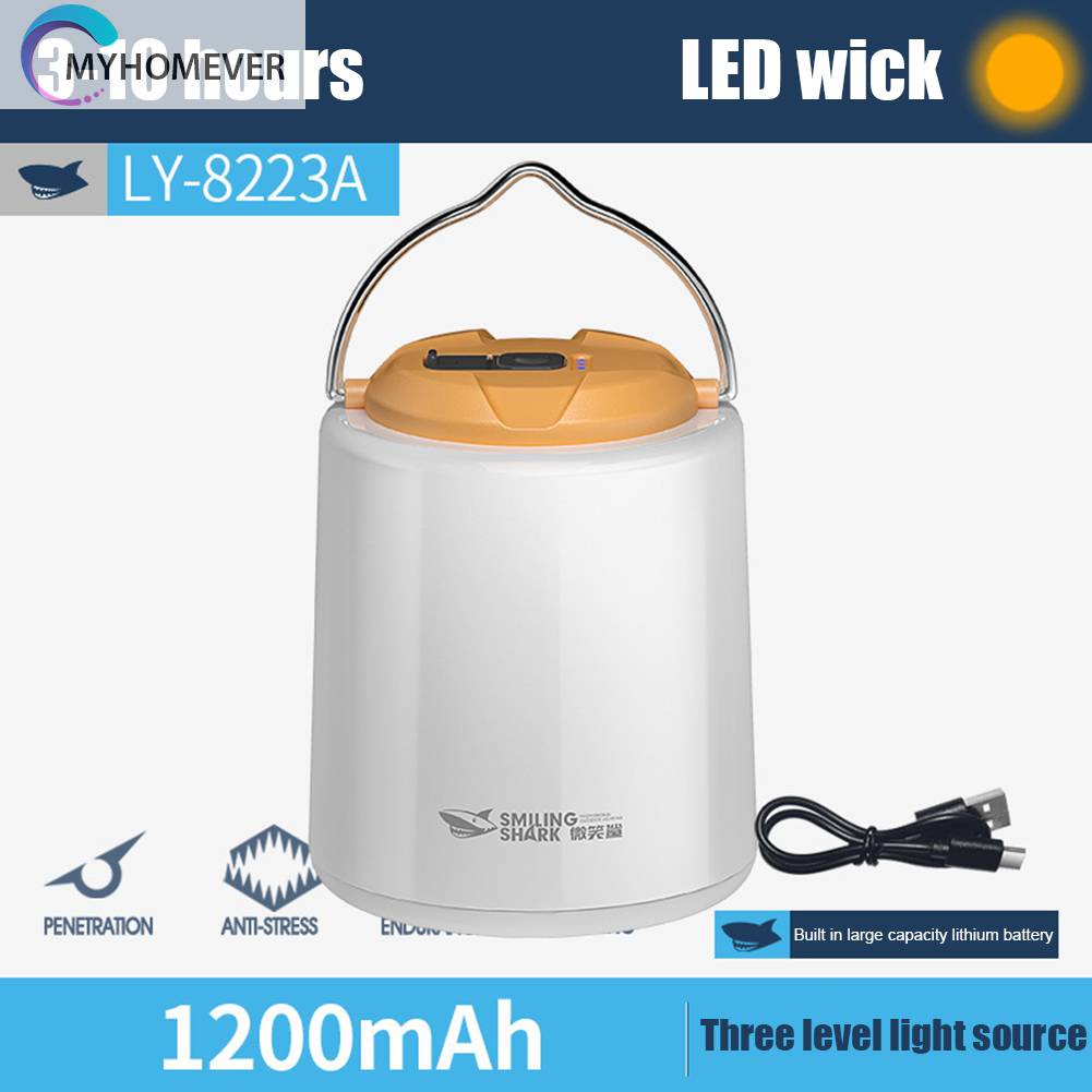 Đèn LED Cầm Tay Chạy Pin Công Suất Cao 3 Chế Độ Sáng Tiện Dụng