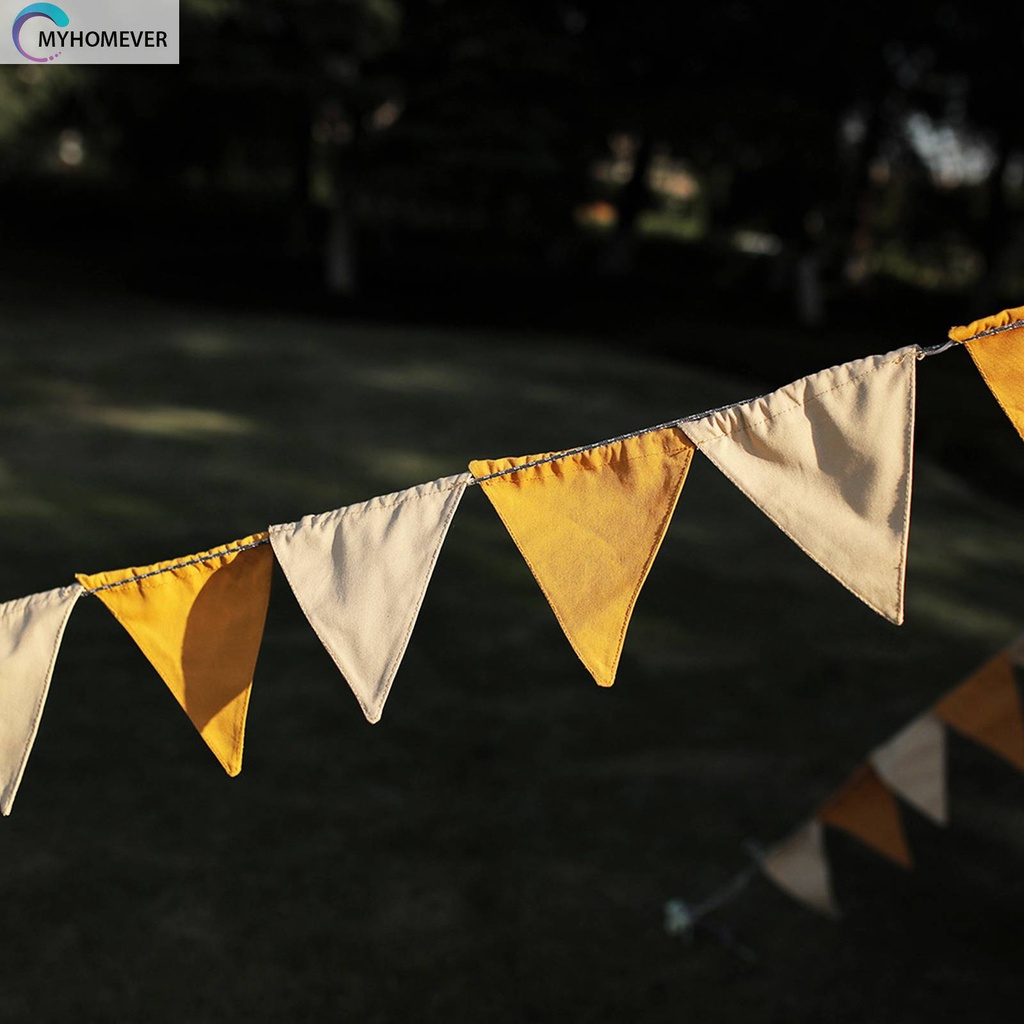 Cờ Tam Giác Treo Lều Cắm Trại Ngoài Trời Tiện Dụng