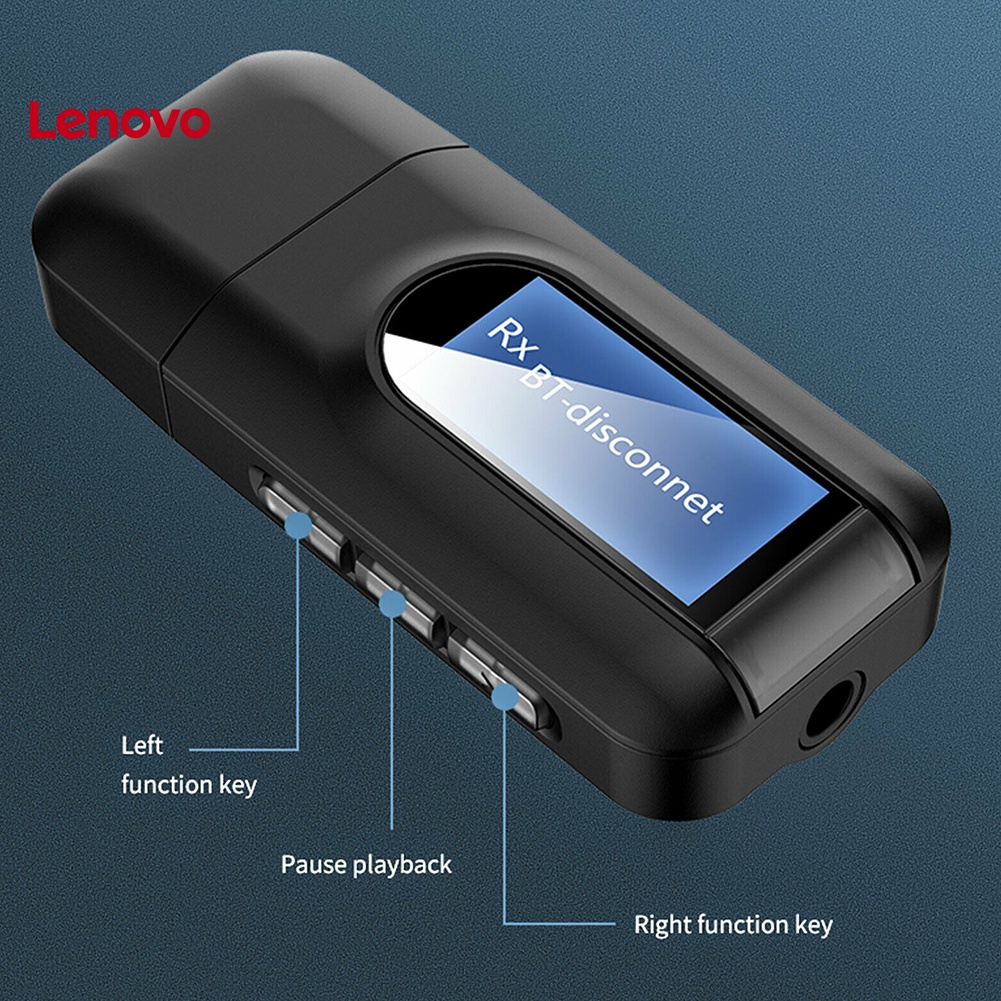 Thiết Bị Truyền Nhận Tín Hiệu Bluetooth 5.0 Không Dây 2 Trong 1 Có Màn Hình LCD