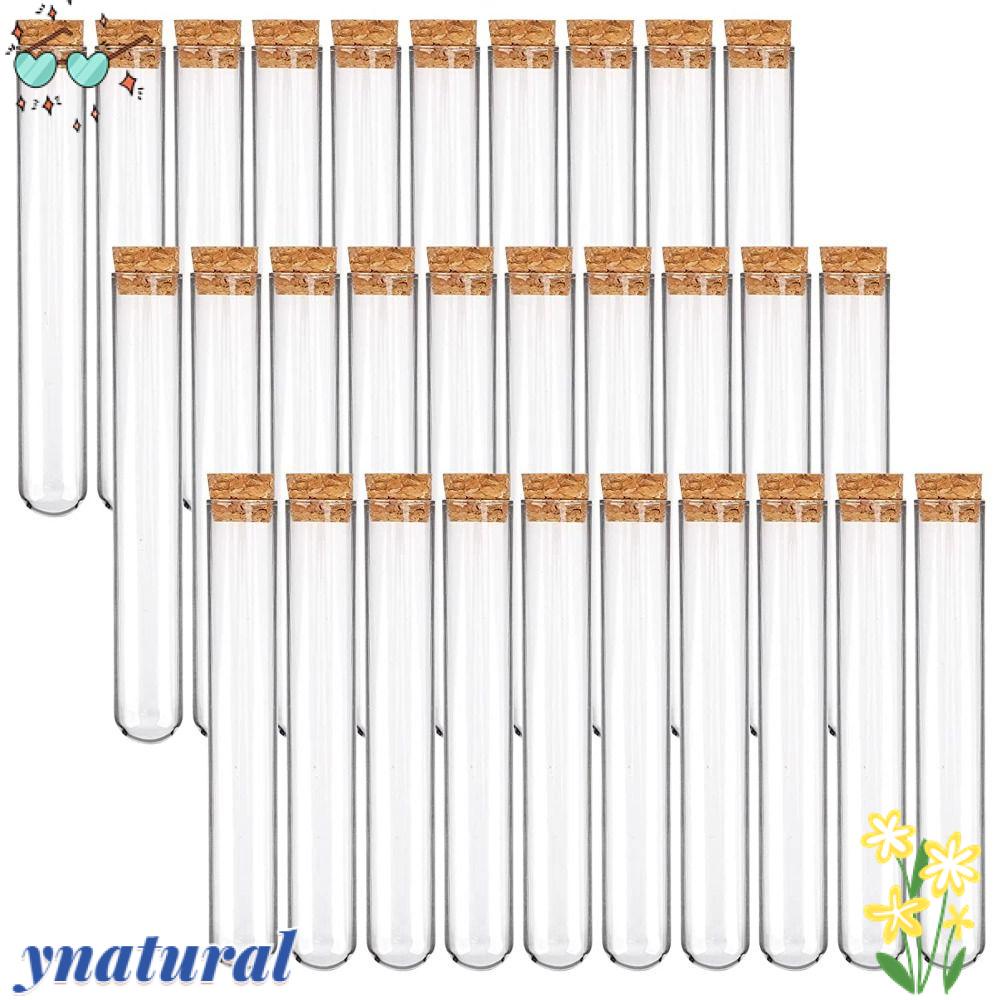 Bộ 30 Ống Nghiệm Khoa Học Bằng Nhựa Trong Suốt 20X150Mm Kèm Nút Bần