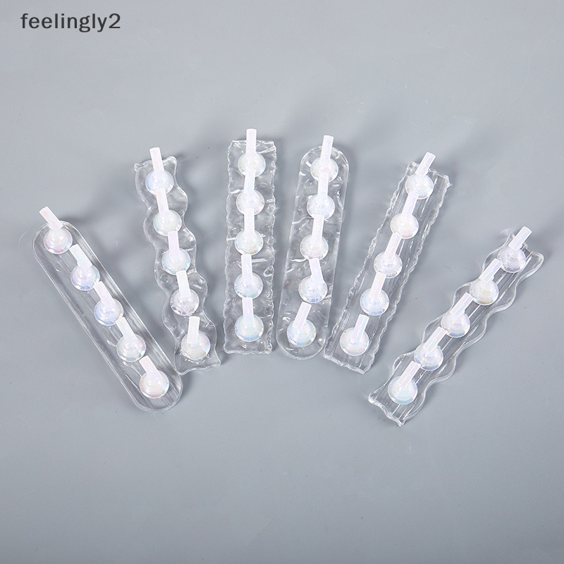 Giá Đỡ Trưng Bày Móng Tay Giả Từ Tính Bằng Acrylic Tiện Dụng Cho Salon