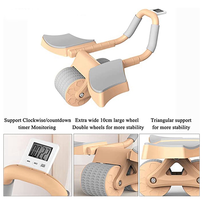 Bánh Xe Lăn Bằng Abs Chuyên Dụng Cho Tập Thể Thao