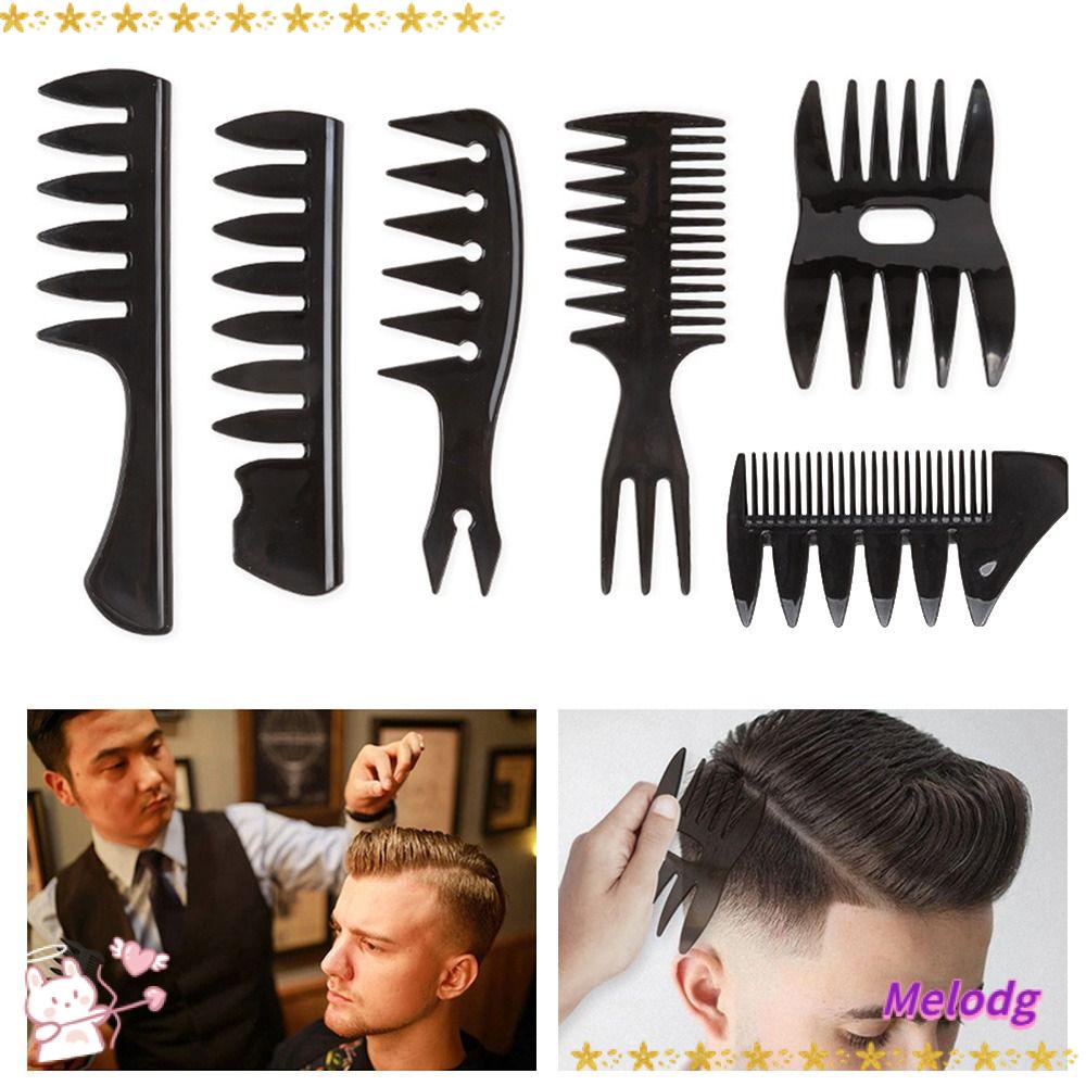 MELODG Lược Răng Thưa Tạo Kiểu Tóc Chuyên Nghiệp