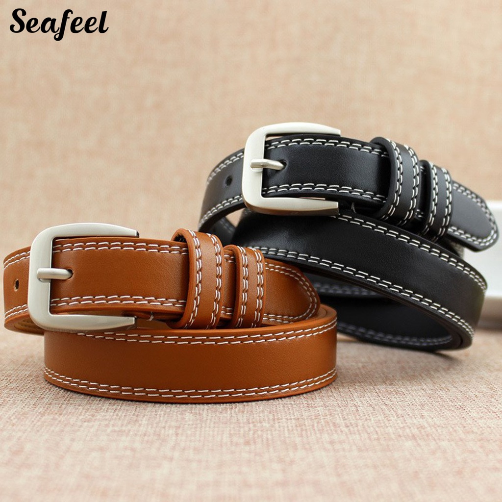 Khóa Cài Quần Áo Da Giả Nhiều Lỗ Có Thể Điều Chỉnh Cho Nữ