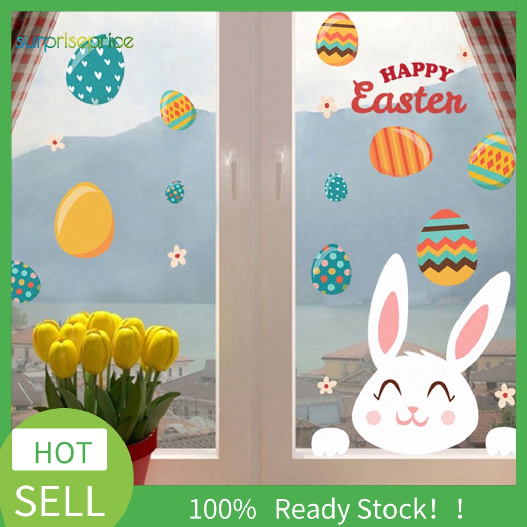 Sticker Dán Cửa Sổ Họa Tiết Hoạt Hình Dễ Thương Bắt Mắt 33x54cm