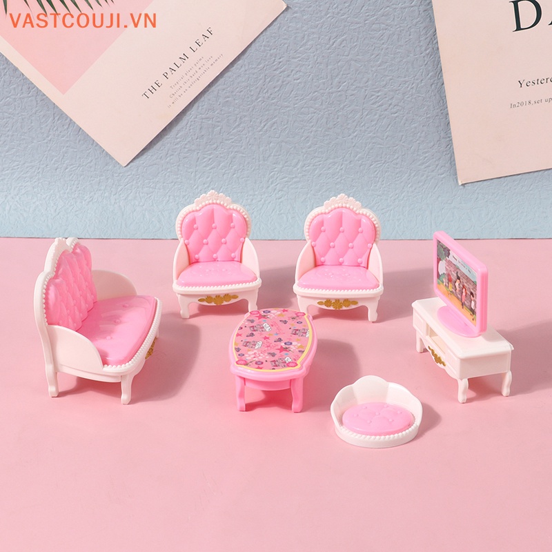 Set 4 / 7 / 10 / 11 Mô Hình Các Nội Thất Trang Trí Nhà Búp Bê
