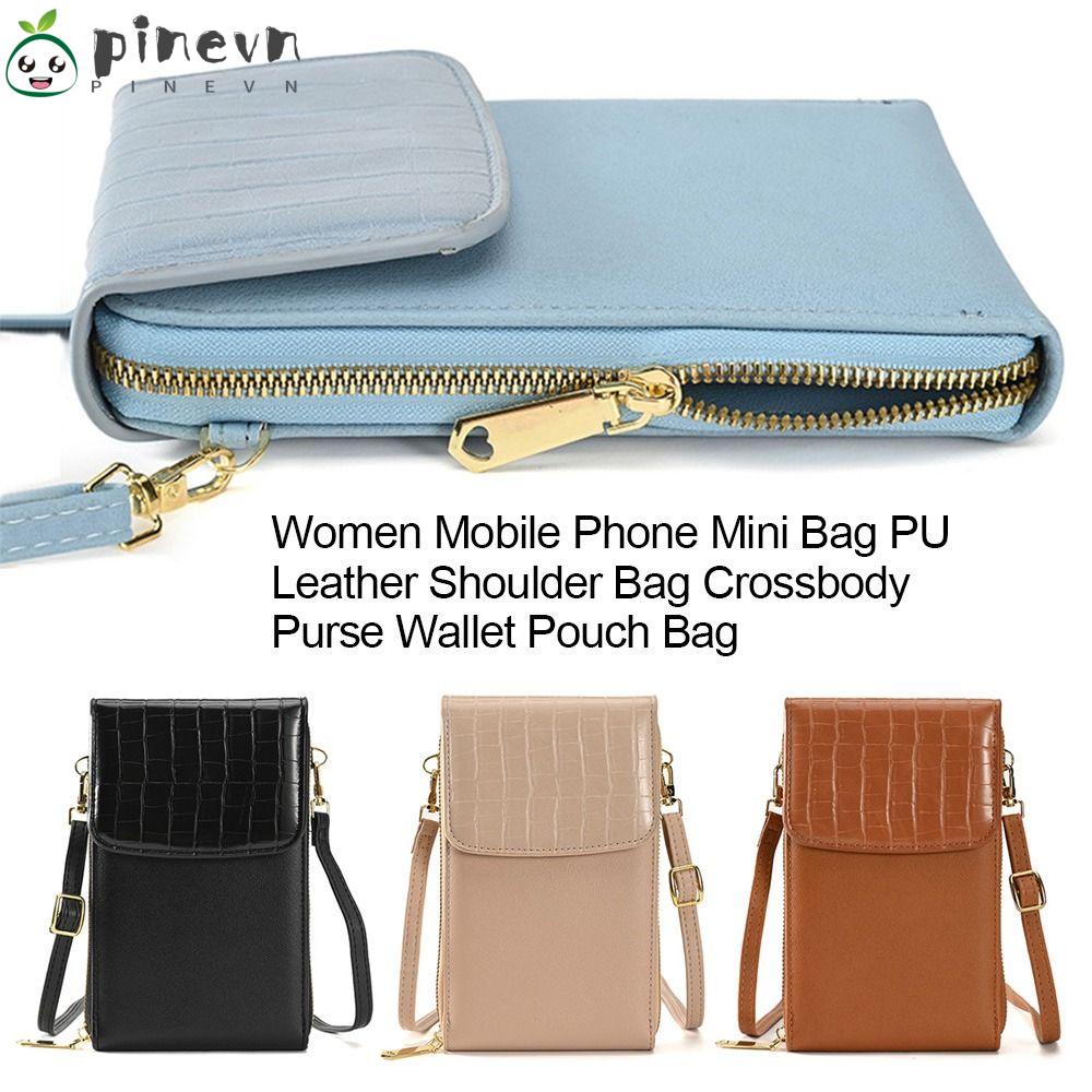 PINEVN Túi Đeo Vai Đựng Điện Thoại Đa Năng Tiện Dụng Cho Nữ