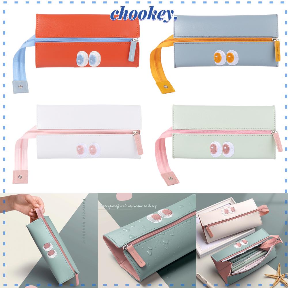 CHOOKEY Túi Đựng Đồ Trang Điểm Sức Chứa Lớn Có Khóa Kéo Tiện Dụng