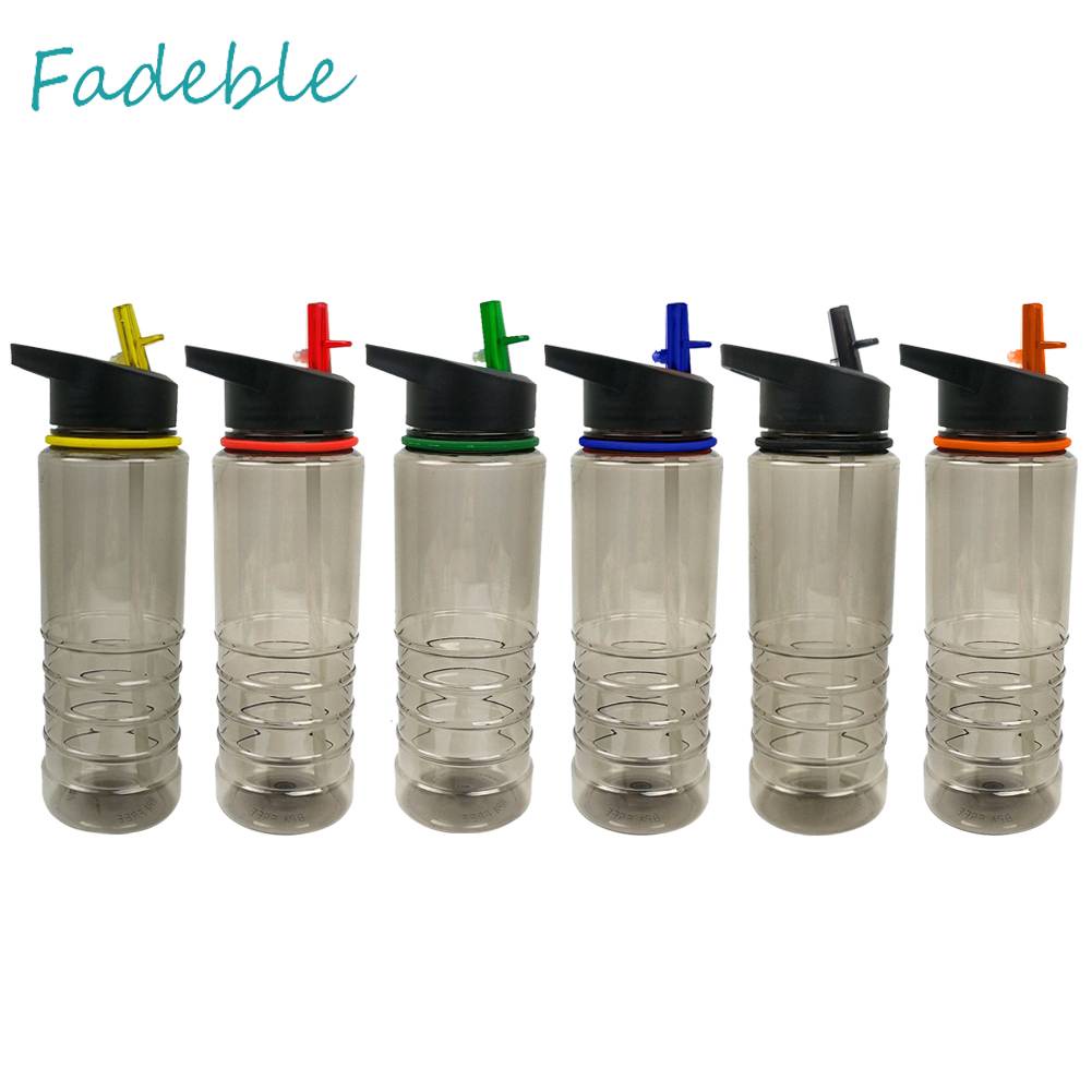 Bình Nước 800ML Kèm Ống Hút Có Thể Tái Sử Dụng