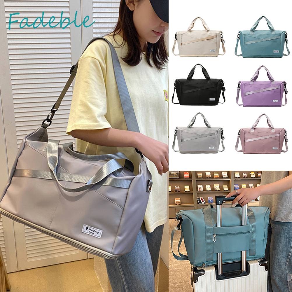 Túi Đựng Đồ Tập Thể Thao Sức Chứa Lớn Chia Ngăn Khô / Ướt Tiện Dụng Cho Nam Và