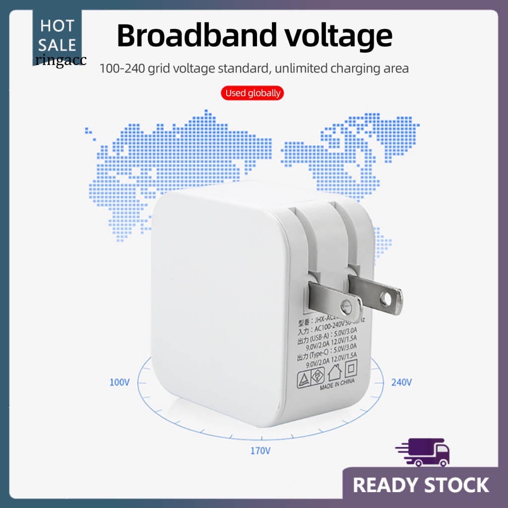 Bộ Sạc USB PD18W Đa Năng Tiện Dụng Khi Đi Du Lịch