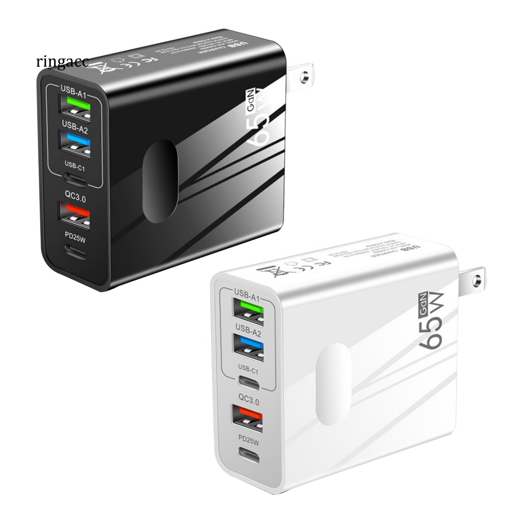 Đầu Sạc USB Type-C 65W Chuyên Dụng Cho Laptop / Điện Thoại