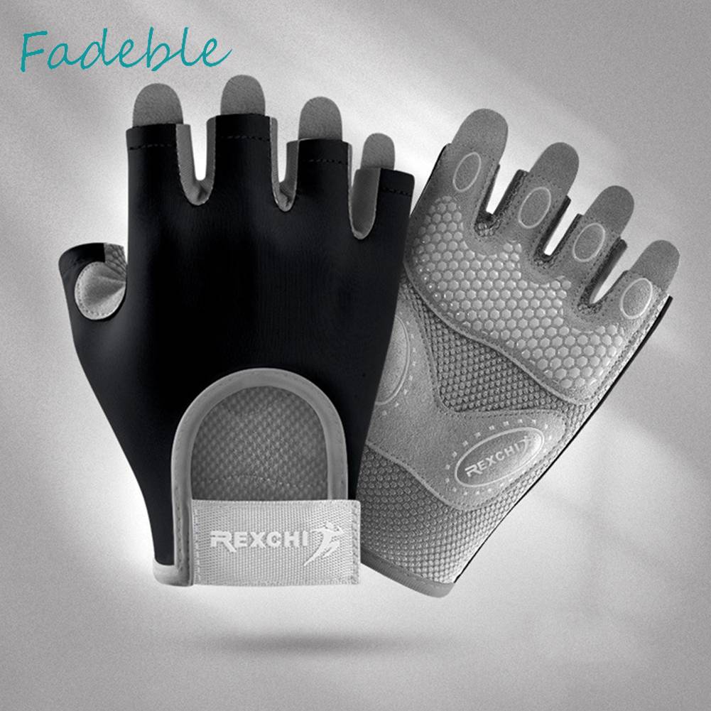 Găng Tay Thể Thao Hở Ngón Mềm Mại Chống Trượt Tiện Dụng