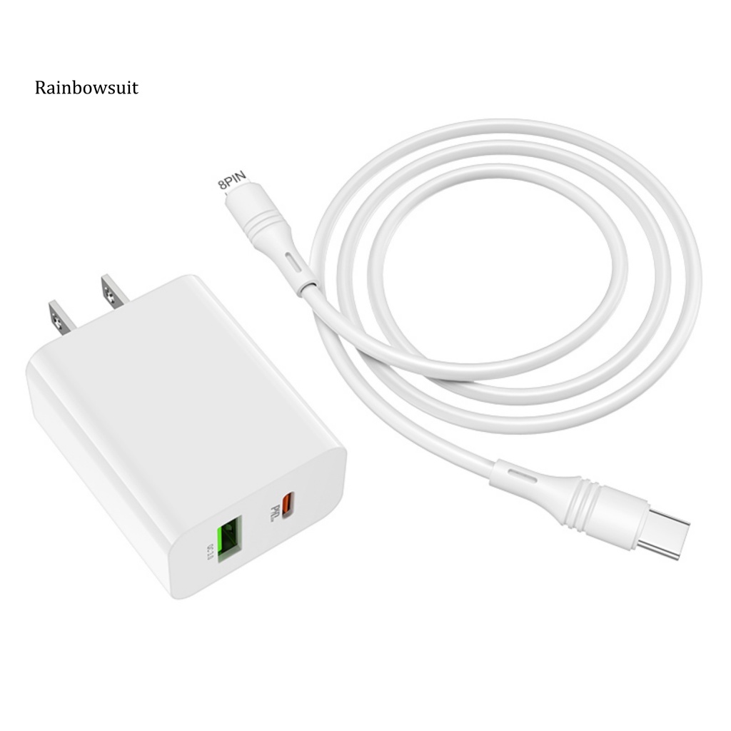 Cục Sạc Điện Thoại Mini Thông Minh Nguồn Thấp Cổng USB Type-C Dành Cho Văn Phòng QC30 PD20W