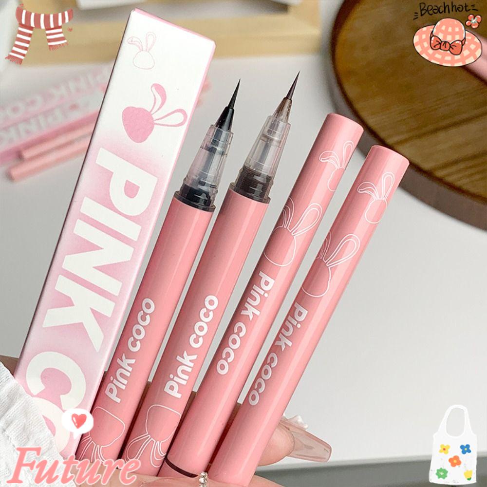 FUTURE Bút Kẻ Mắt Dạng Lỏng Ngòi Siêu Mịn Chống Thấm Nước Trang Điểm Cho Nữ