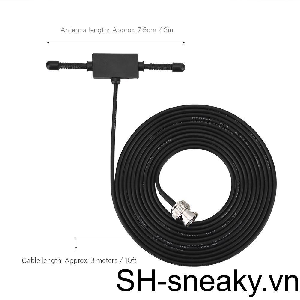 Ăng Ten Thu Sóng Radio BNC 10ft Di Động Cho Xe Hơi