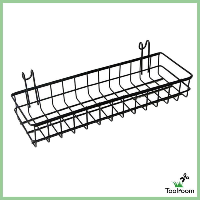 Giỏ Lưới Kim Loại Treo Tường Kích Thước 40x10x5cm