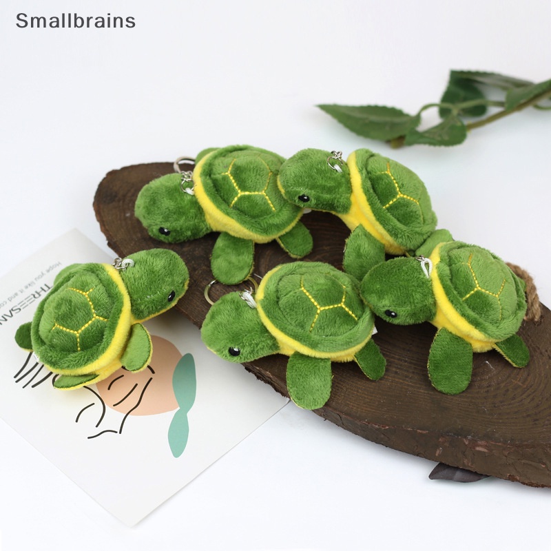 Móc Khóa Hình Rùa Nhồi Bông Mềm Mại Dễ Thương