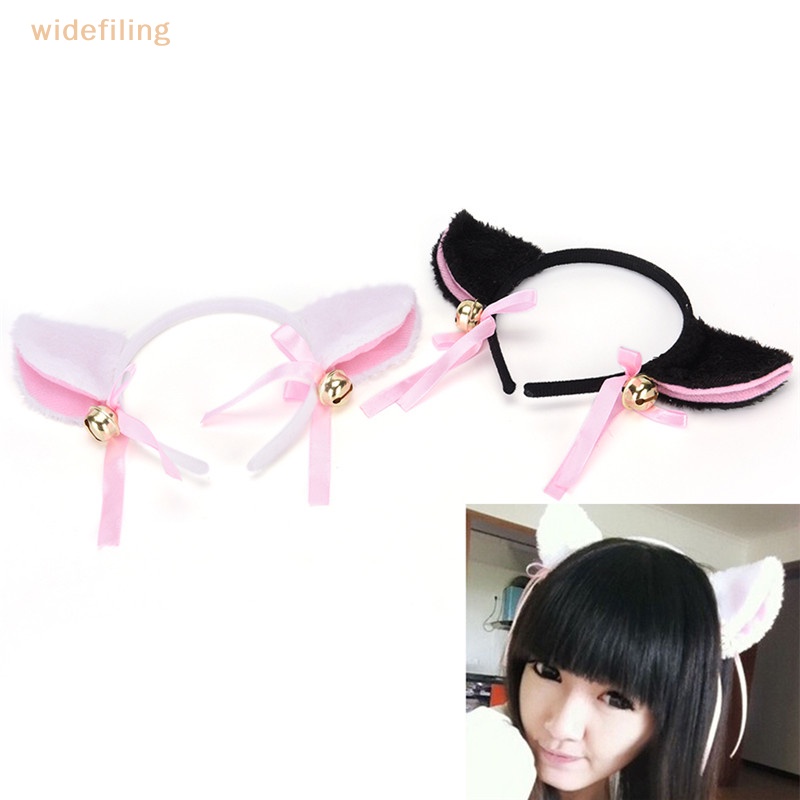 Cài Tóc Tai Mèo Đính Chuông Thời Trang 2017 Cho Nữ