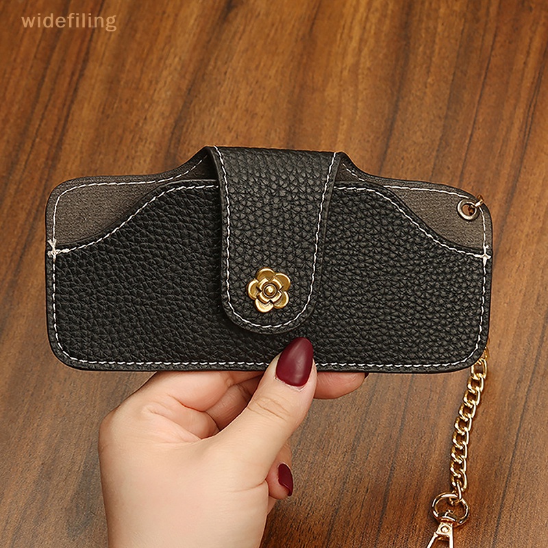 Túi Da Đựng Mắt Kính Chống Nắng Di Động Dễ Thương Cho Nam Và Nữ