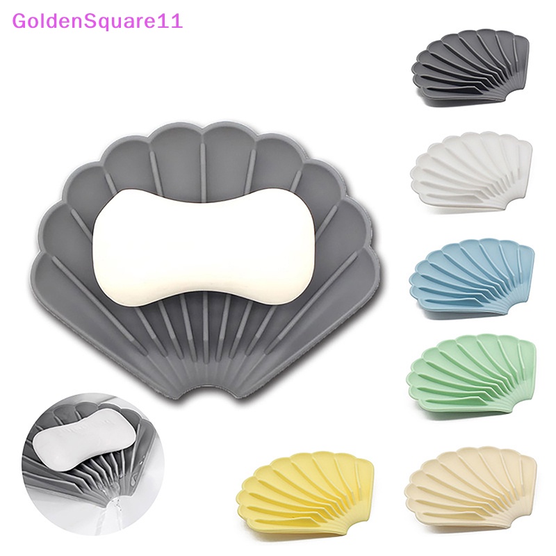 Khay Đựng Xà Phòng Bằng Silicon Chống Trượt Tiện Dụng Cho Nhà Bếp / Phòng Tắm