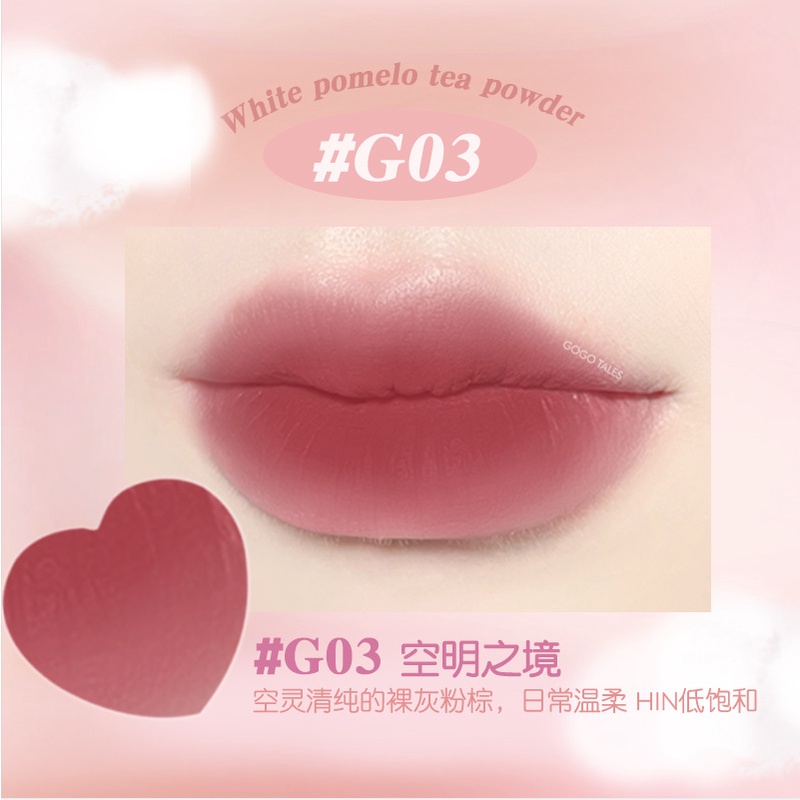 Son Kem Gogotales Tông Nhung Lì Mềm Mại Tinh Tế