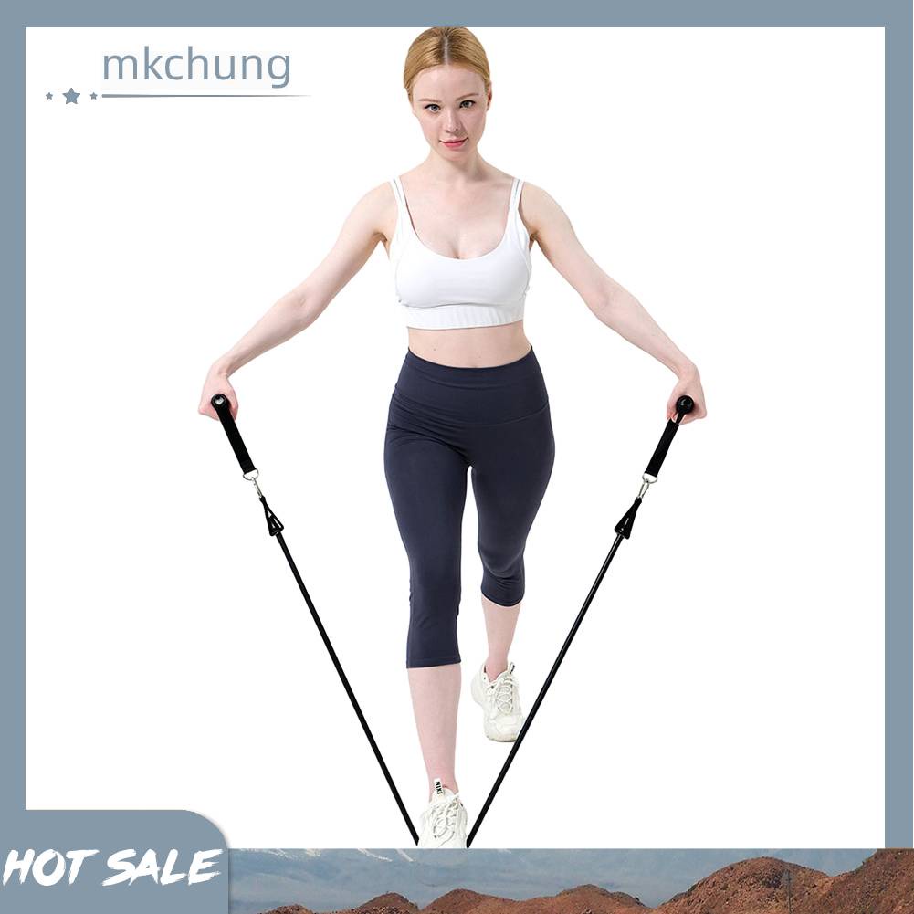Set 11 Dây Kéo Đàn Hồi Hỗ Trợ Tập Yoga / Thể Hình
