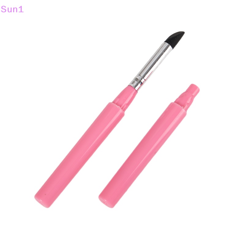 Set 1 Cọ Tô Son Môi Đầu Silicon Mềm Mại Tiện Dụng