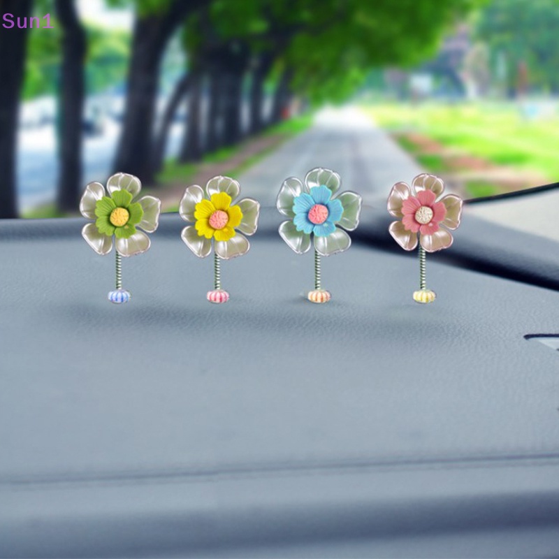 Sun1 > Hoa Lắc Đầu Mini Trang Trí Nội Thất Xe Hơi