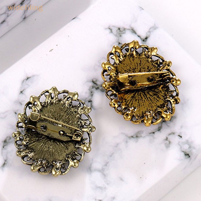 Ghim Cài Áo Hình Tượng Nữ Thần Cameo Đính Đá Phong Cách Gothic Cổ Điển