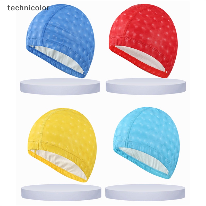 Mũ Bơi Bằng PU Chống Nước Bảo Vệ Tai Cho Người Lớn