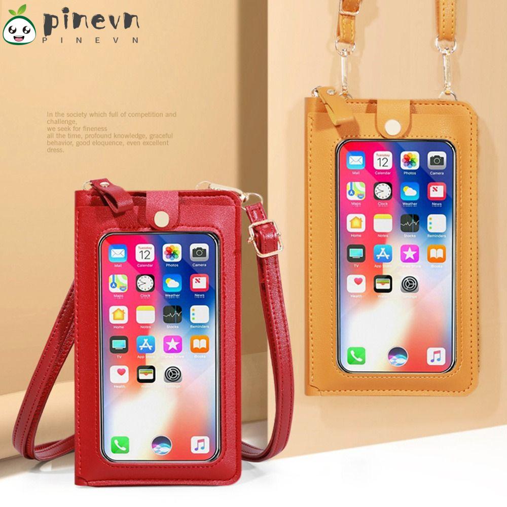 PINEVN Ví Túi Đeo Vai Đựng Điện Thoại Đa Năng