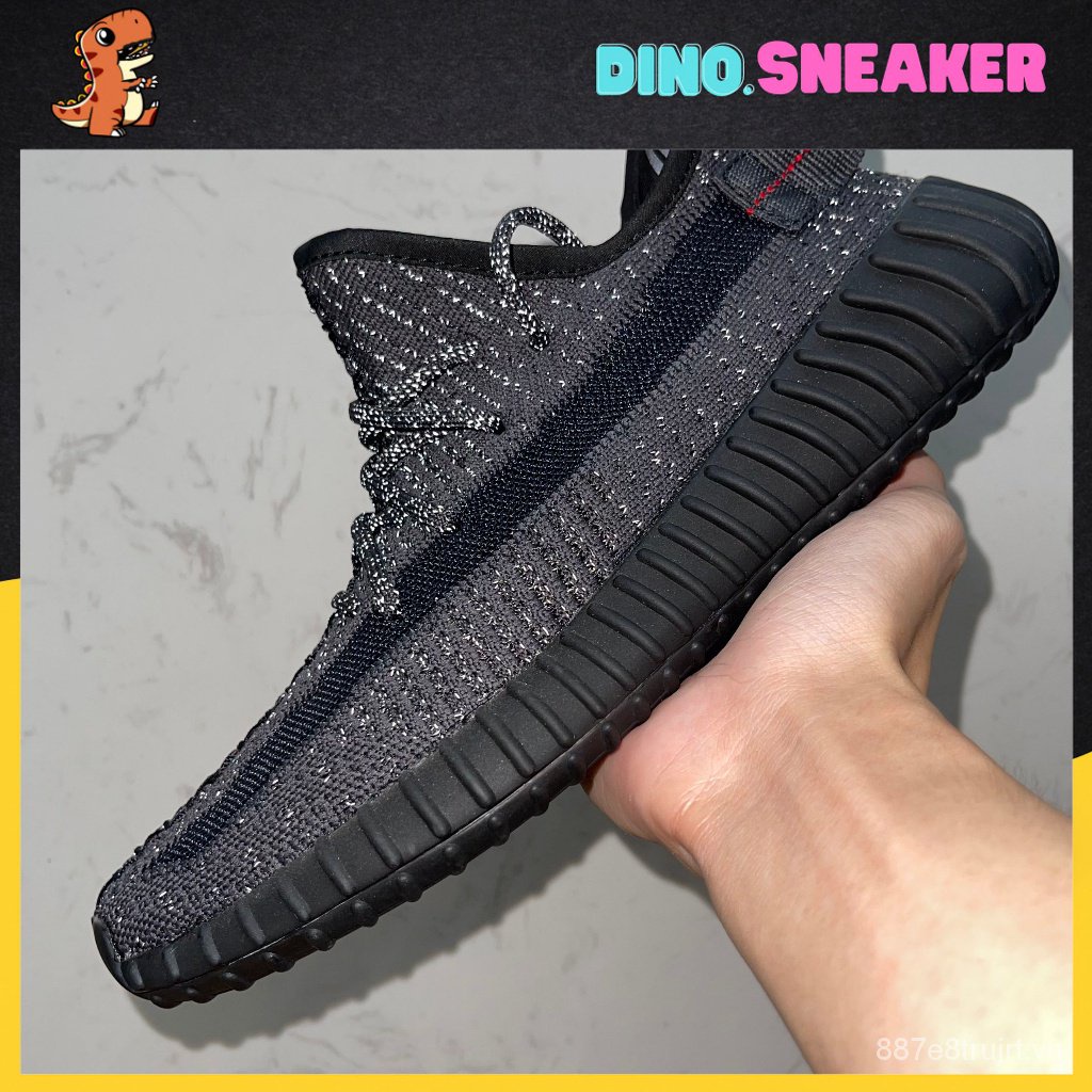 Giày Thể Thao Màu Đen Phản Quang JL24 Yz350 V2 Tĩnh YZ 350 Giày Sneaker Thời Trang Năng Động Cá Tính