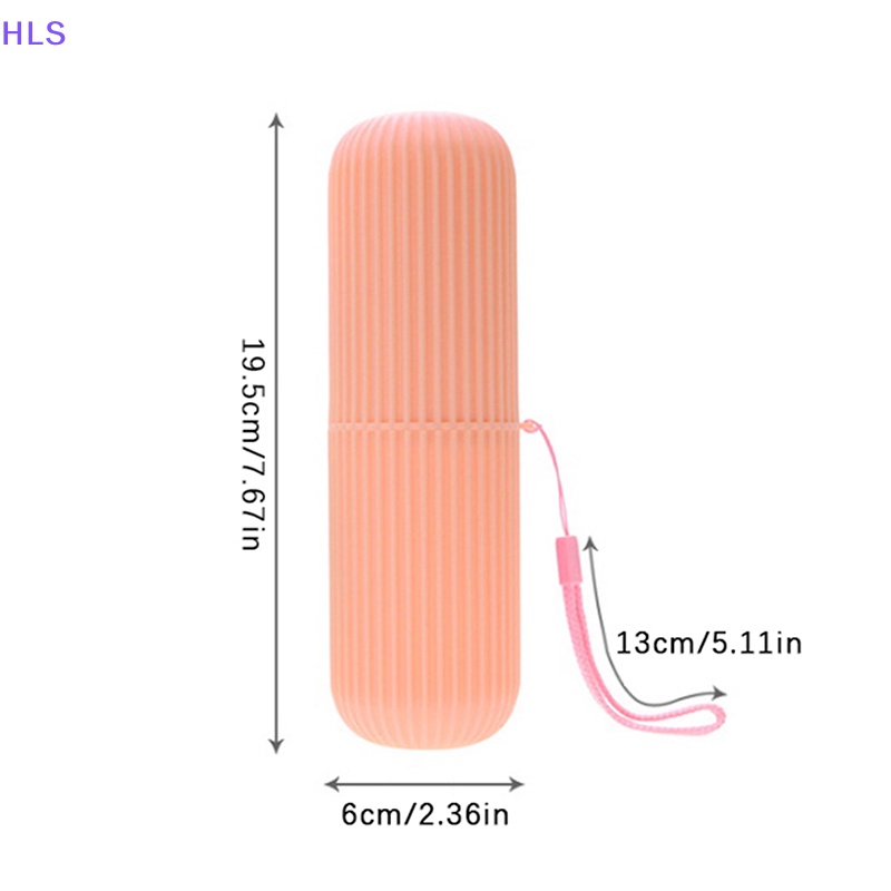 Bộ Cốc Đánh Răng / Cốc Đánh Răng Kẻ Sọc Dọc Kèm Dây Đeo Tiện Dụng Mang Theo Du Lịch