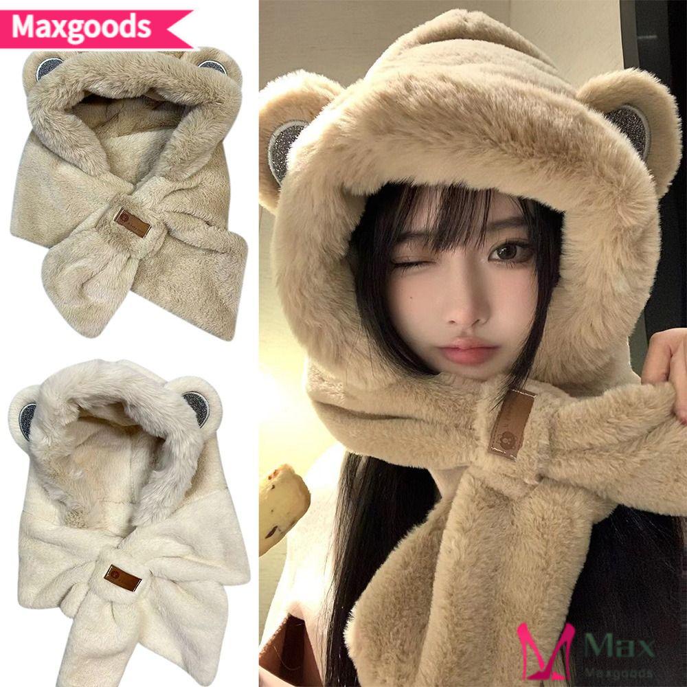 MAXG Mũ beanie Trùm Tai Giữ Ấm Mùa Đông Thời Trang