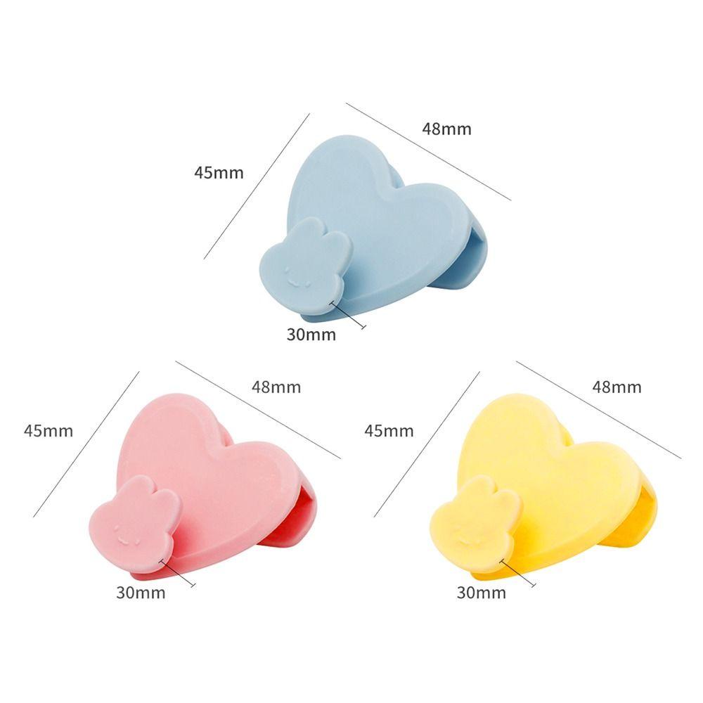 UUMIR Móc Treo Đồ Hình Trái Tim / Tam Giác Màu Hồng Bằng Nhựa Màu Xanh Dương Phong Cách Không Gian Cho Tủ Quần Áo