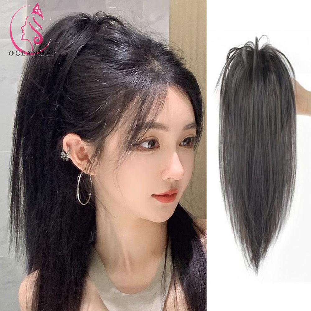 OCEANMAP Tóc Đuôi Ngựa Giả Bằng Sợi Tổng Hợp Chất Lượng Cao Mượt Mà