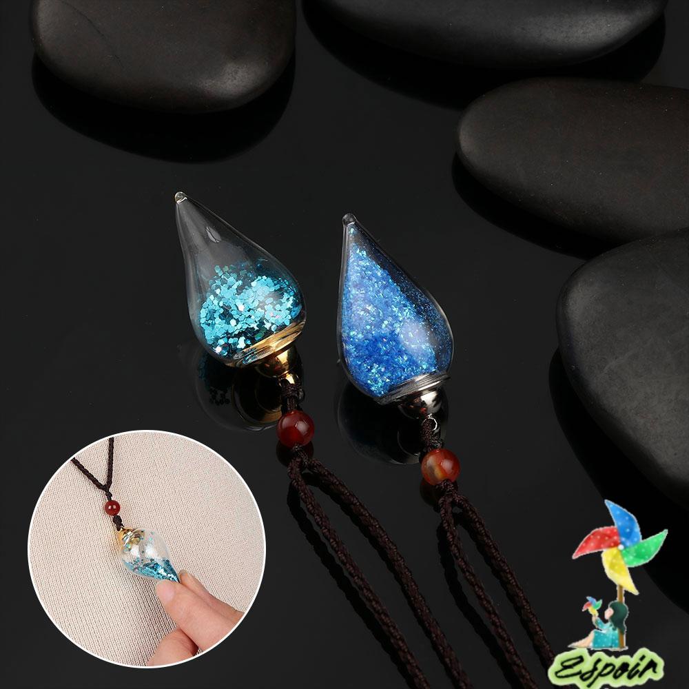 ESPO Vòng cổ Mặt Đá Giọt Nước Thời Trang