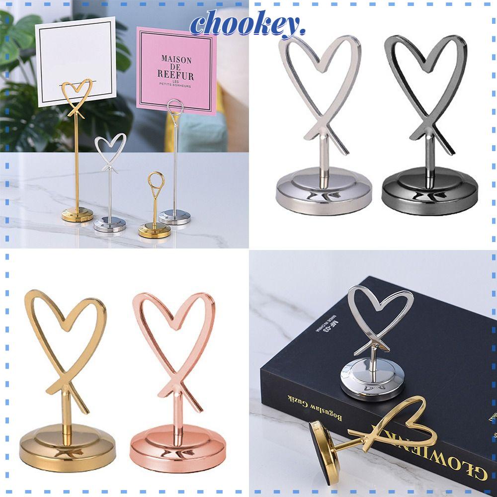 CHOOKEY Giá Đỡ Ảnh 3.5 / 6 Inch Để Bàn Trang Trí Tiệc