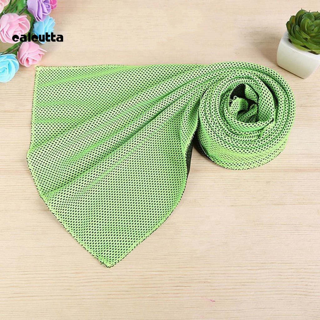[calcutta] Khăn Cotton Nhẹ Làm Mát Tức Thì Khi Chơi Thể Thao Ngoài Trời