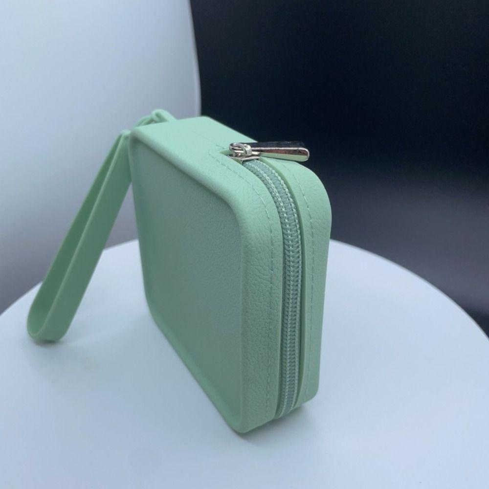 FALLFORBEAUTY Ví Silicone Hình Vuông Đựng Tiền Xu / Khăn Ăn / Mỹ Phẩm Tiện Lợi Cho Nam