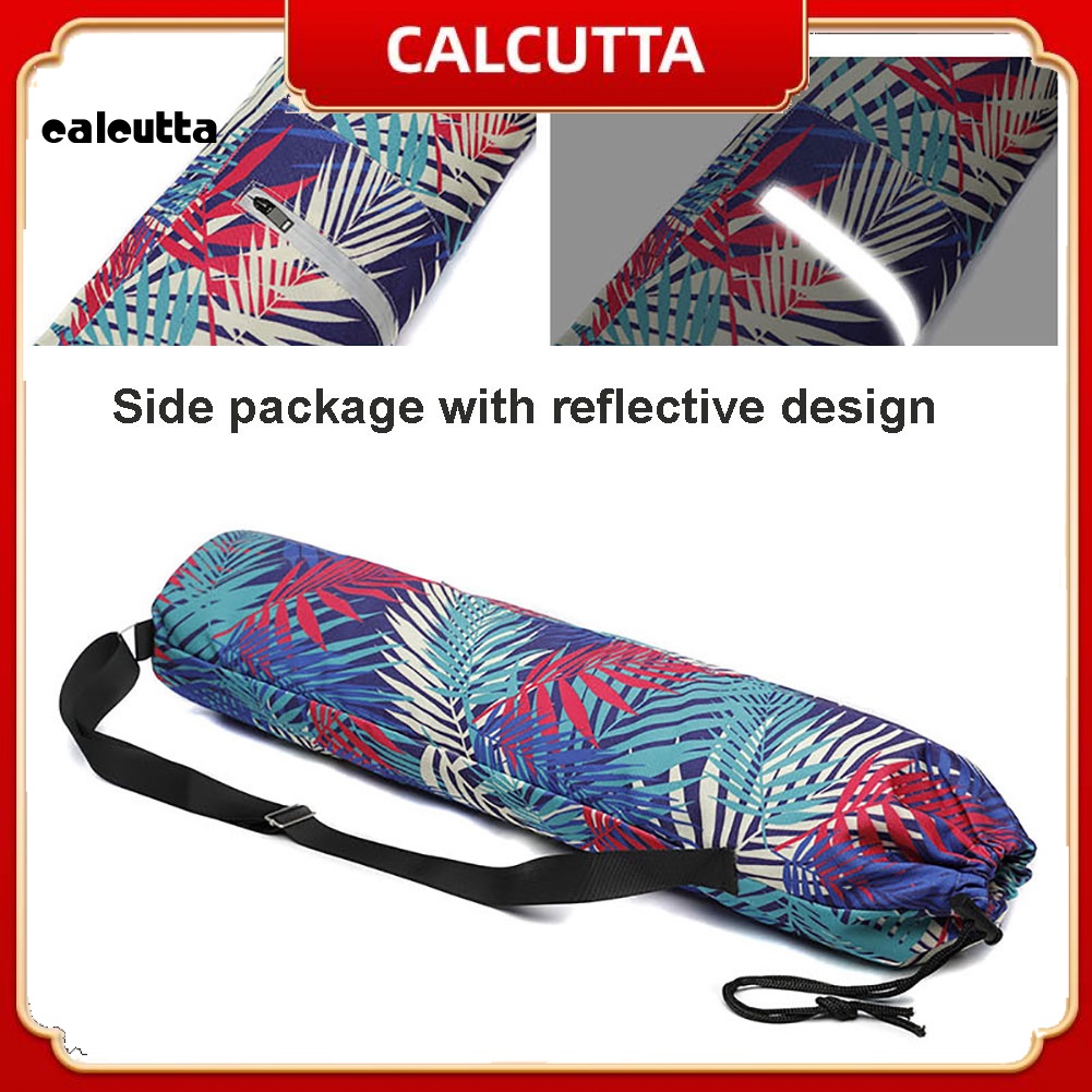 Túi Canvas Dây Rút In Họa Tiết Dùng Đựng Thảm Tập Yoga