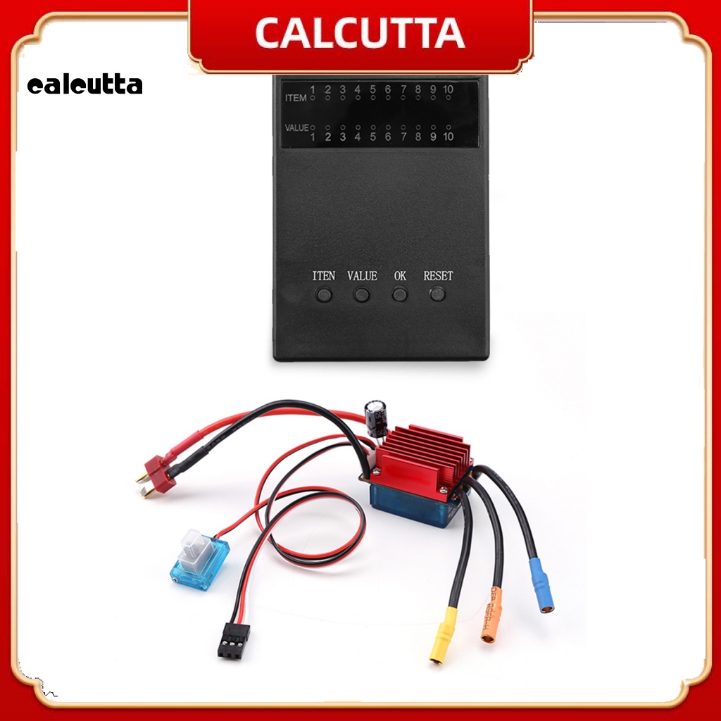 Bộ Điều Khiển Tốc Độ Điện ESC 35A Kèm Thẻ Lập Trình Cho Xe Hơi Điều Khiển Từ Xa 1 / 16 1 / 18