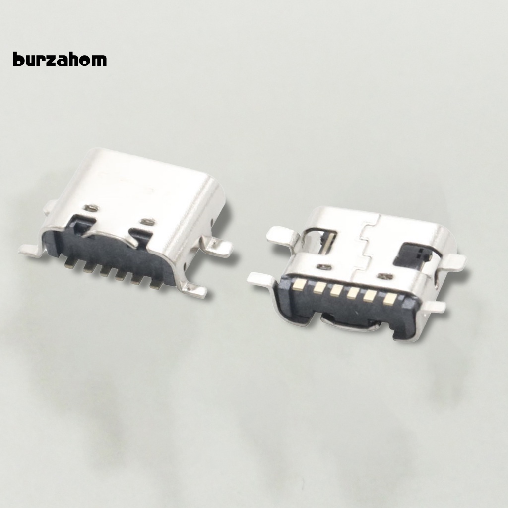 Set 10 Ổ Cắm Loại C 31 Bằng Thép Không Gỉ 6 Chấu SMT Chuyên Dụng