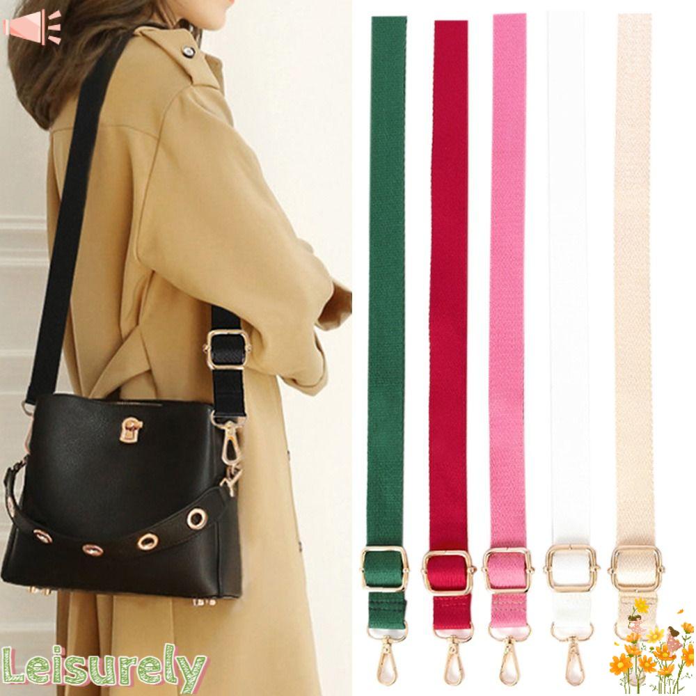 LEILY Dây Đeo Túi Xách Chất Liệu Cotton Tùy Chỉnh Tiện Dụng Cho Nữ